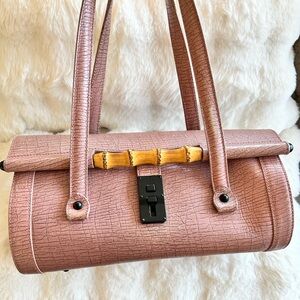 Gucci💕Bamboo Bullet Bag in Pink